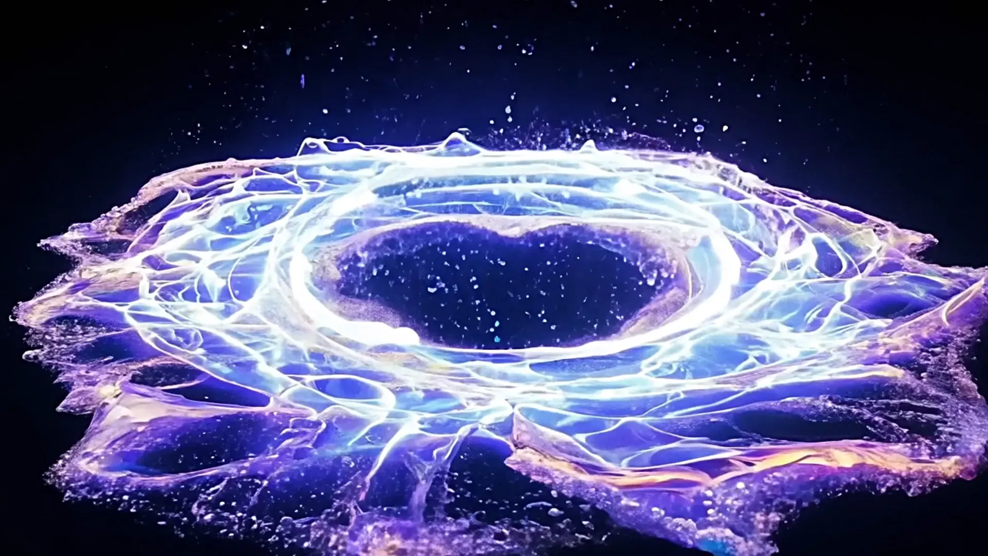 Plasma Portal Futuristic Overlay for Video Effects